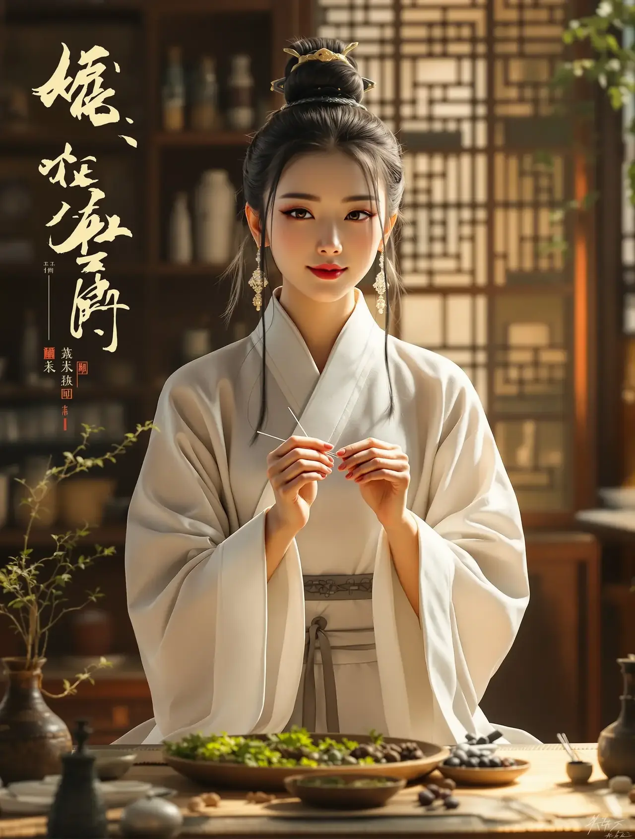 短剧《废柴医妃要休夫》竖版封面，古装题材，82 集